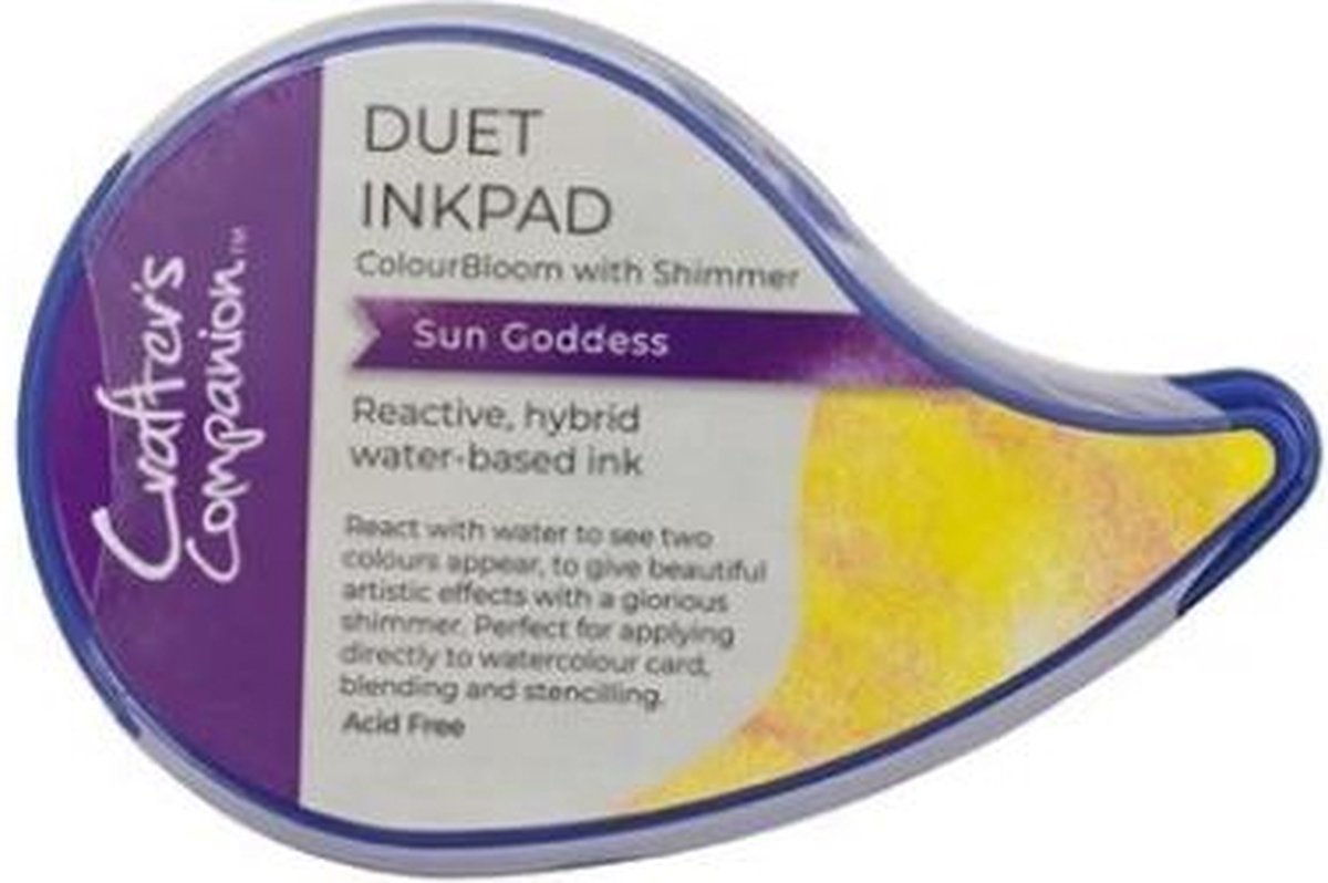 CC - Duet Inkpad - ColourBloom Shimmer - Sun Goddess